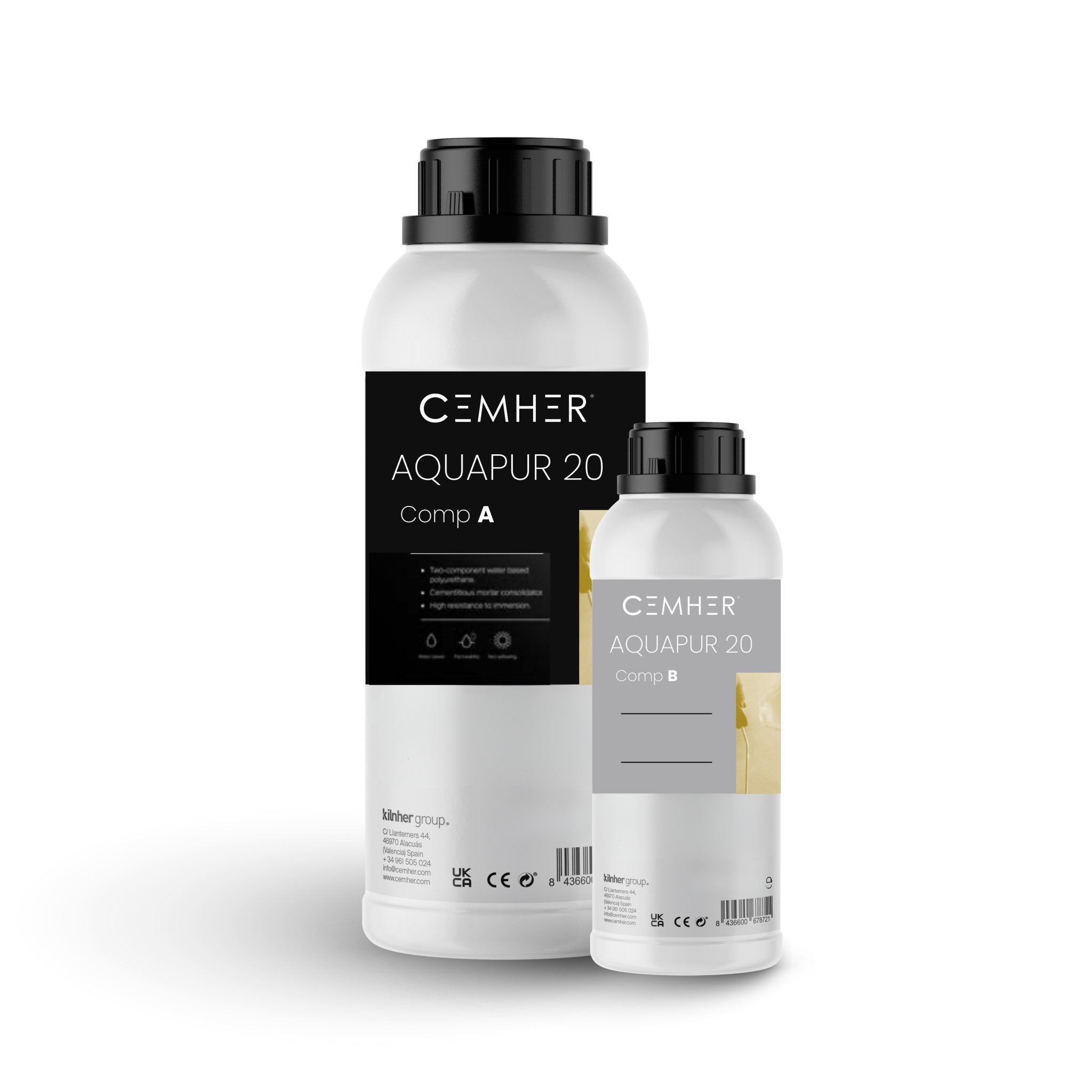 CEMHER AQUAPUR 20 SEALER (A+B) 1.2L - CEMHER