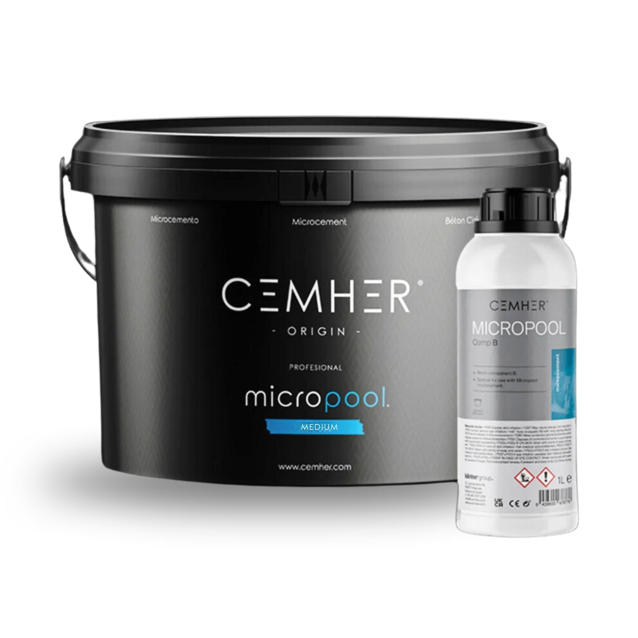 CEMHER MICROPOOL® MEDIUM - 10KG (A+B) - CEMHER